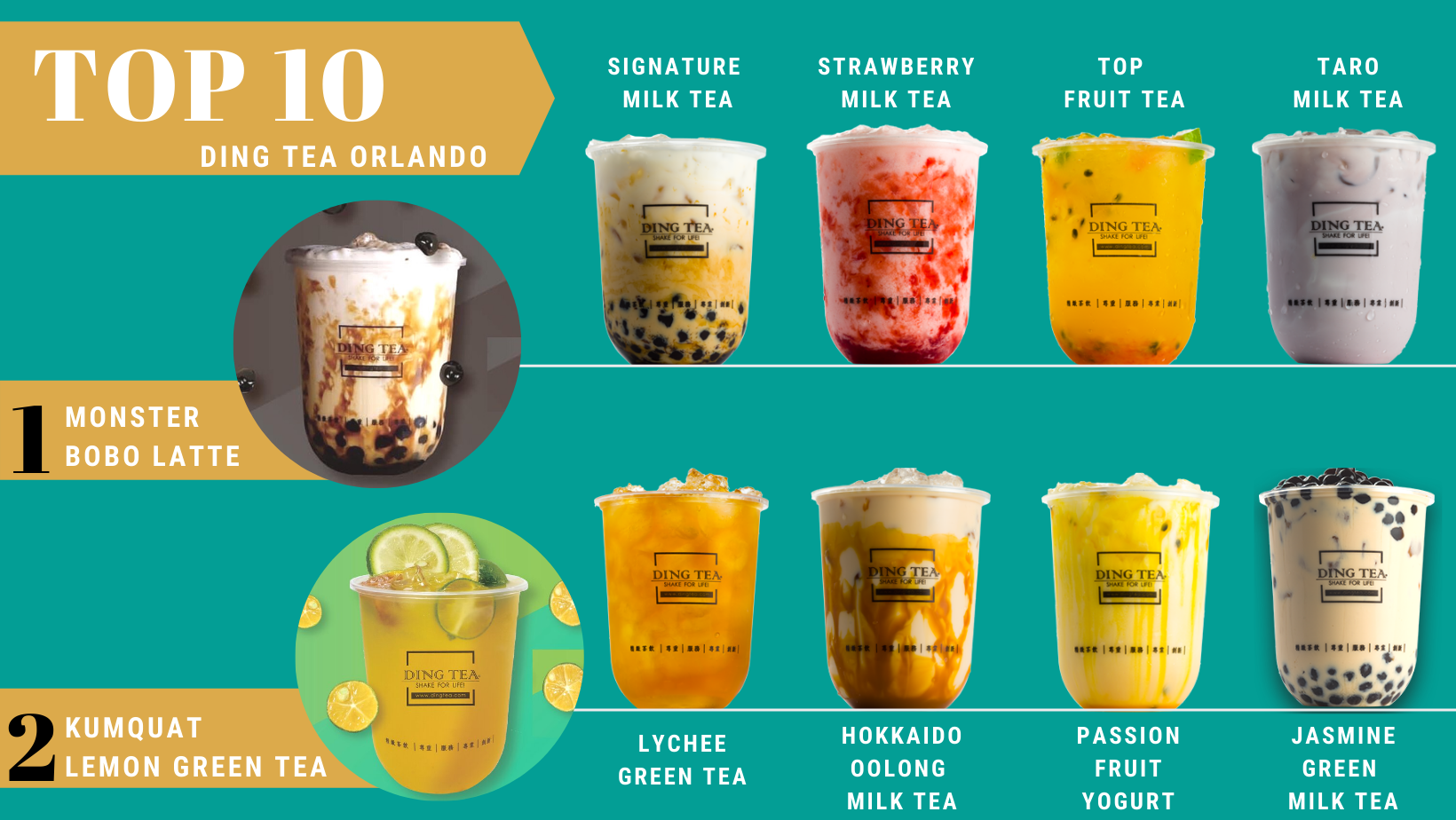 First Look: Ding Tea opens first Orlando location - Tasty Chomps